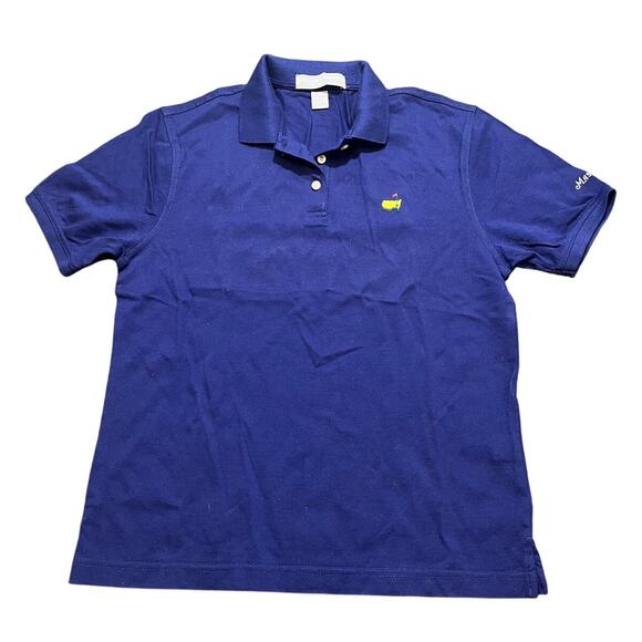 Masters Collection Women's S/S Blue Cotton Golf Shirt Polo Golf Pima‎ Cotton S - Picture 1 of 8